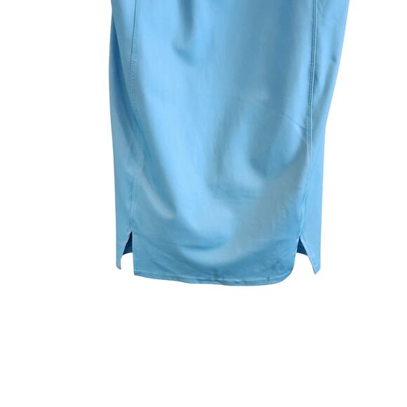 All In Motion Knit Slit Active Tennis Gym Dress Built In Short Blue Size XL - Picture 3 of 12